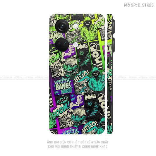 Dán Skin Oneplus Nord Series Hình Sticker | D_STK25