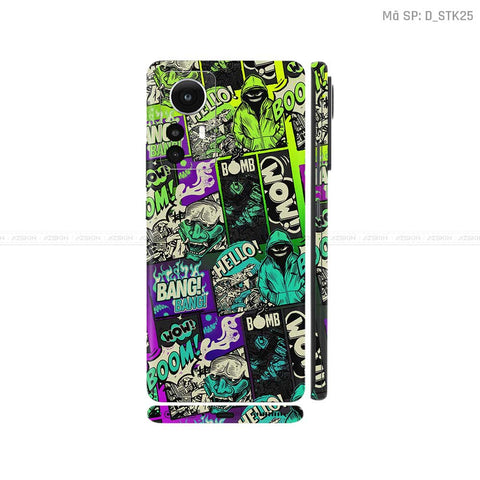 Dán Skin Xiaomi 12 Series Hình Sticker | D_STK25