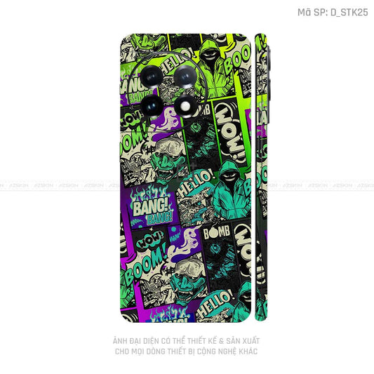 Dán Skin Oneplus 11 Series Hình Sticker | D_STK25