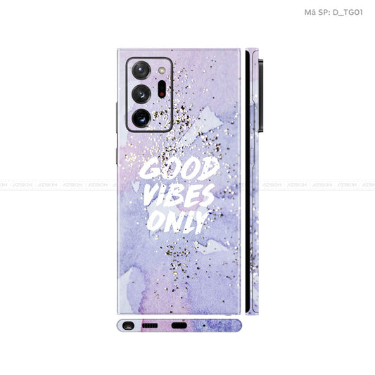 Dán Skin Galaxy Note 20 Series Hình Typography | D_TG01