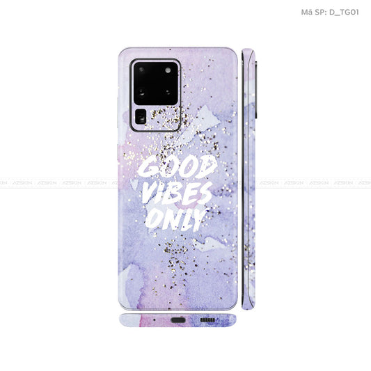 Dán Skin Galaxy S20 Series Hình Typography | D_TG01