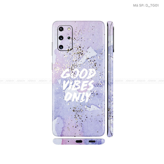 Dán Skin Galaxy S20 Series Hình Typography | D_TG01