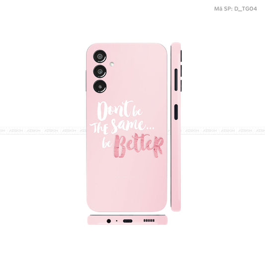 Dán Skin Samsung A Series Hình TYPOGRAPHY | D_TG04
