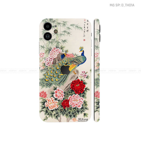 Dán Skin IPhone 11 Series Hình Thư Pháp | D_TH1A