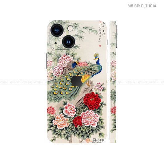Dán Skin IPhone 14 Series Hình Thư Pháp | D_TH01A