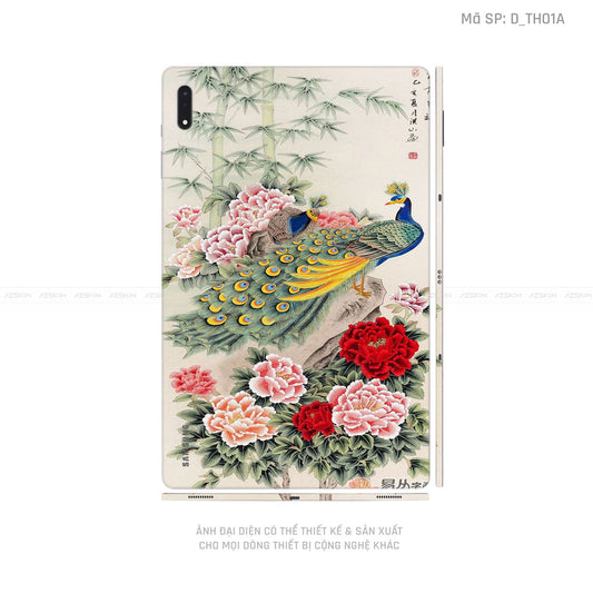 Dán Skin Galaxy Tab S8 Series Hình Thư Pháp | D_TH01A