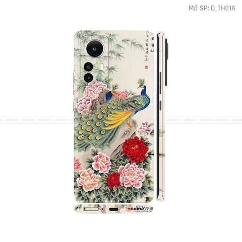 Dán Skin Xiaomi 12 Series Hình Thư Pháp | D_TH01A