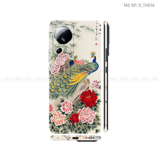 Dán Skin Xiaomi 13 Series Hình Thư Pháp | D_TH01A