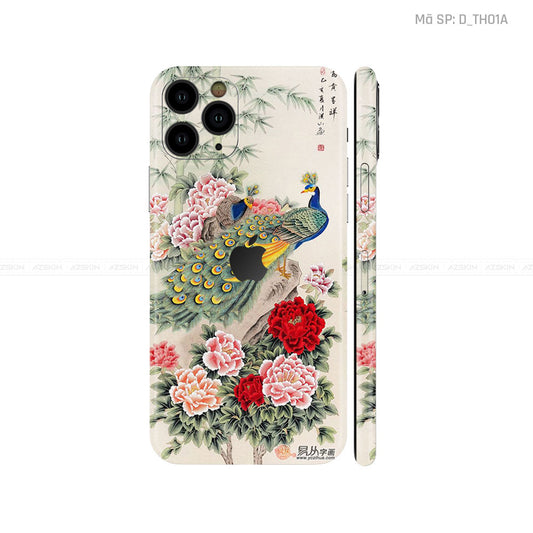 Dán Skin IPhone 11 Series Hình Thư Pháp | D_TH1A