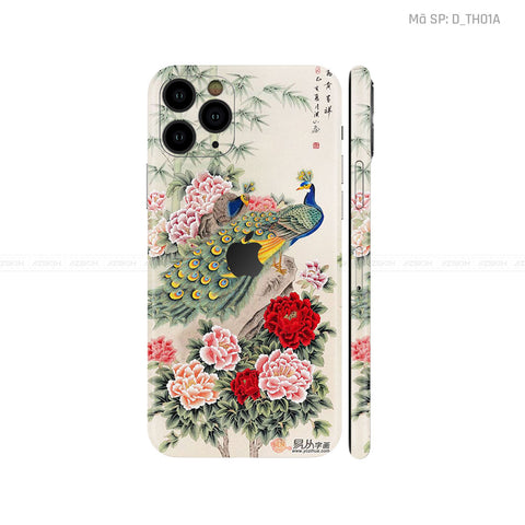 Dán Skin IPhone 11 Series Hình Thư Pháp | D_TH1A