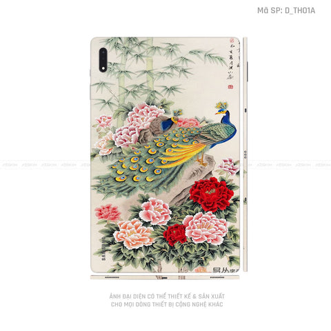 Dán Skin Galaxy Tab S7 Series Hình Thư Pháp | D_TH01A
