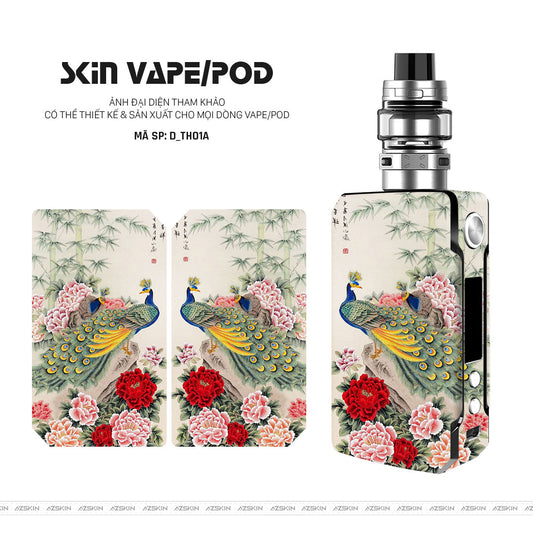 Dán Skin Vape Hình Thư Pháp | D_TH01A