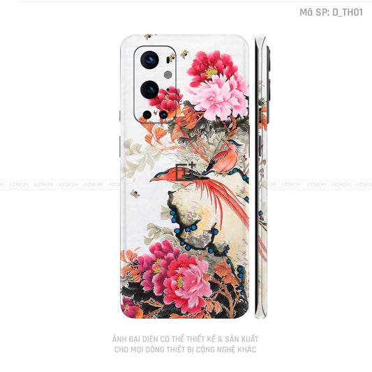 Dán Skin Oneplus 8/9 Series Hình Thư Pháp | D_TH01