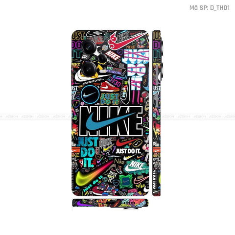 Dán Skin Xiaomi Redmi Note 12 Series Hình Thương Hiệu | D_TH01