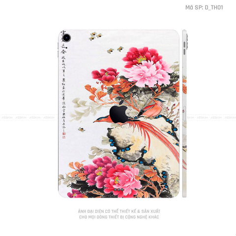 Dán Skin IPad Air Series Hình Thư Pháp | D_TH01