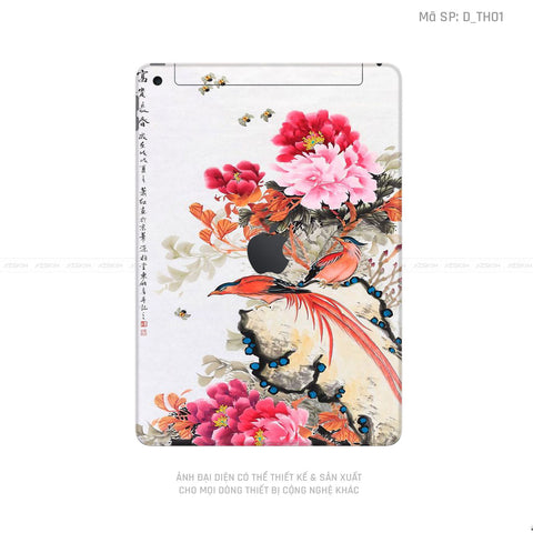 Dán Skin IPad Gen Series Hình Thư Pháp | D_TH01