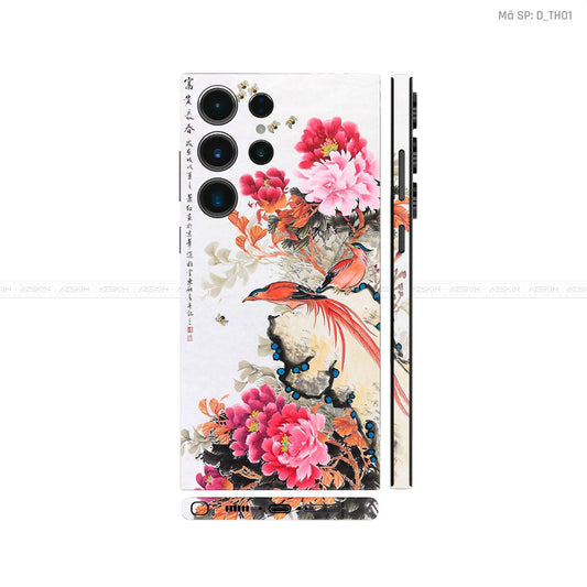 Dán Skin Samsung Galaxy S24 Series Chủ Đề Thư Pháp| D_TH01