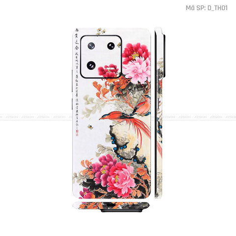 Dán Skin Xiaomi 13 Series Hình Thư Pháp | D_TH01