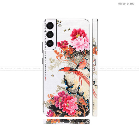 Dán Skin Galaxy S22 Series Hình Thư Pháp | D_TH01