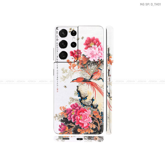 Dán Skin Galaxy S21 Series Hình Thư Pháp | D_TH01
