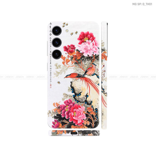 Dán Skin Samsung Galaxy S24 Series Chủ Đề Thư Pháp| D_TH01