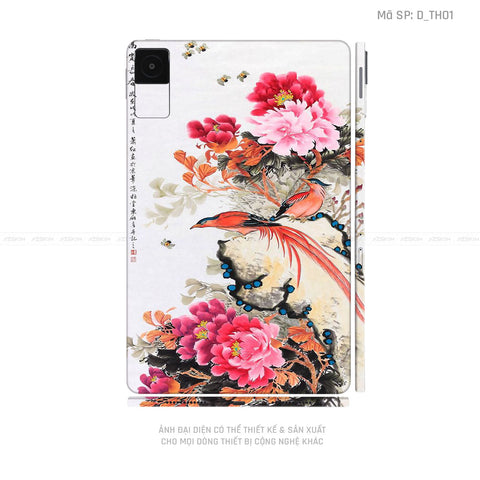 Dán Skin Máy Tính Bảng Xiaomi Mipad Hình Thư Pháp | D_TH01