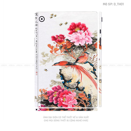 Dán Skin Galaxy Tab A Series Hình Thư Pháp | D_TH01