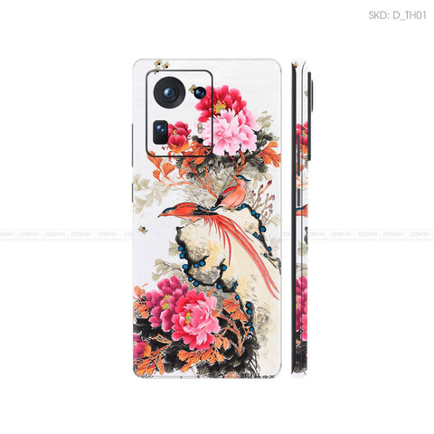 Dán Skin Điện Thoại Xiaomi Mi Mix Series Hình Thư Pháp | D_TH01