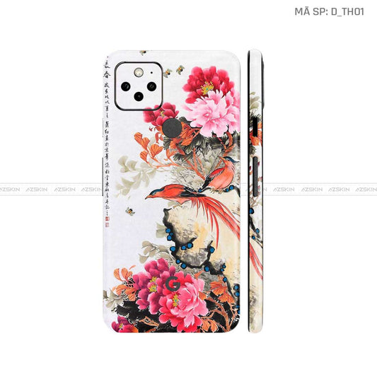 Dán Skin Google Pixel 5 Hình Thư Pháp | D_TH01