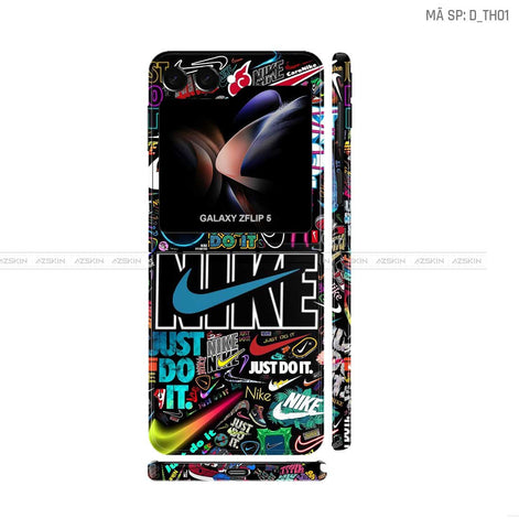 Dán Skin Galaxy Z Flip5 Hình Nike | D_TH01