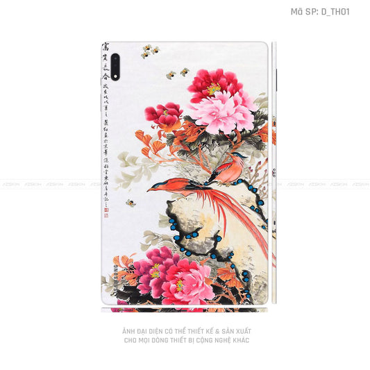 Dán Skin Galaxy Tab S8 Series Hình Thư Pháp | D_TH01