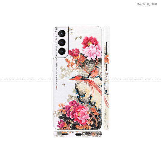Dán Skin Galaxy S21 Series Hình Thư Pháp | D_TH01