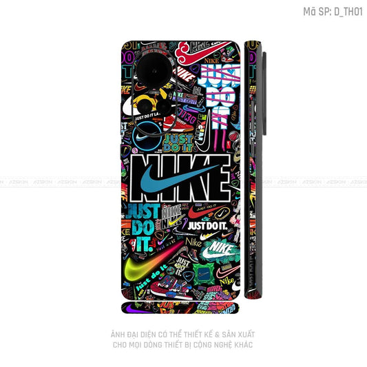 Dán Skin Điện Thoại OPPO Reno Series Hình Thương Hiệu | D_TH01