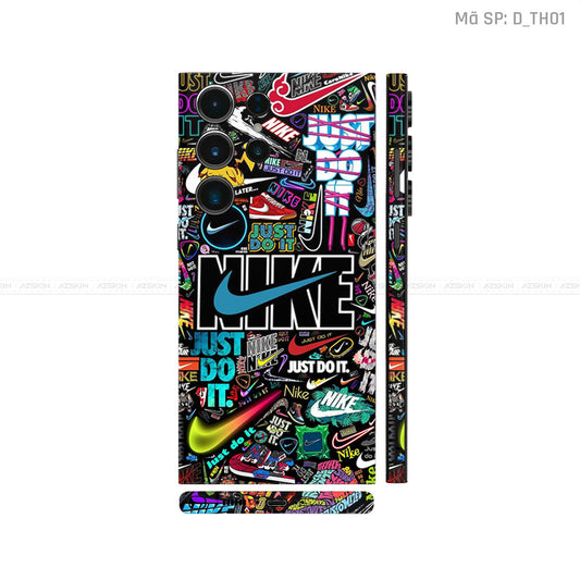 Dán Skin Galaxy S23 Series Hình Thương Hiệu Nike | D_TH01
