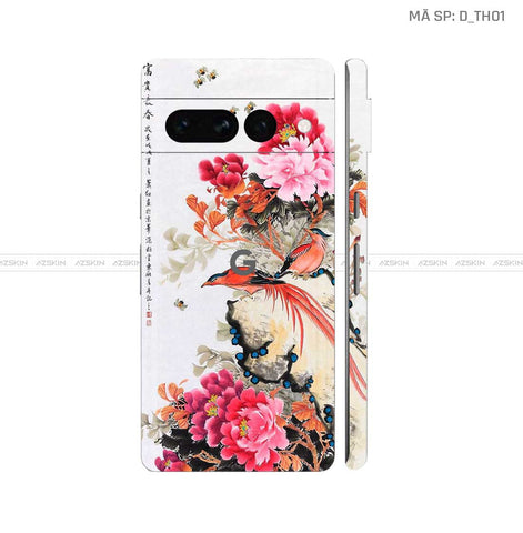 Dán Skin Google Pixel 8 Series Hình Thư Pháp | D_TH01