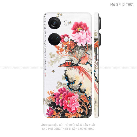 Dán Skin Oneplus Nord Series Hình Thư Pháp | D_TH01