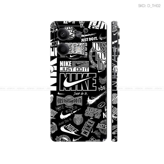 Dán Skin Điện Thoại Xiaomi Redmi 13 Series Hình Thương Hiệu | D_TH02