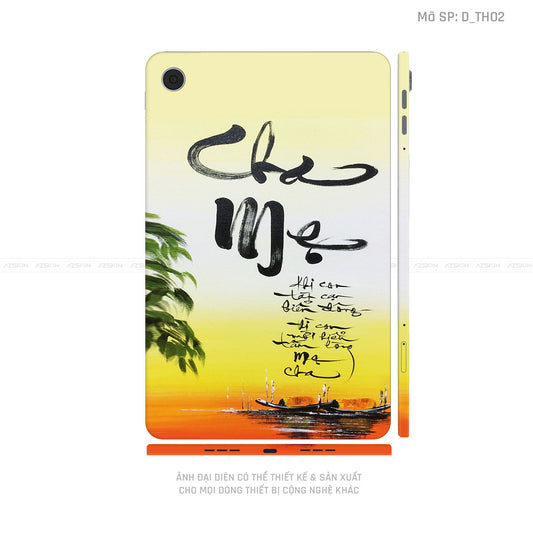 Dán Skin Máy Tính Bảng Oppo Pad Series Hình Thư Pháp | D_TH02