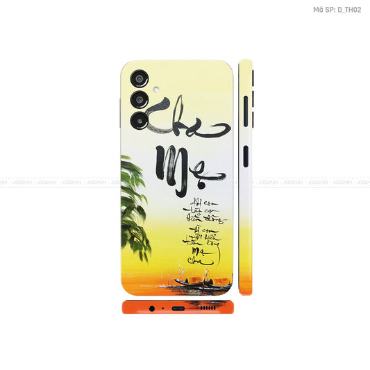 Dán Skin Samsung A Series Hình Thư Pháp | D_TH02