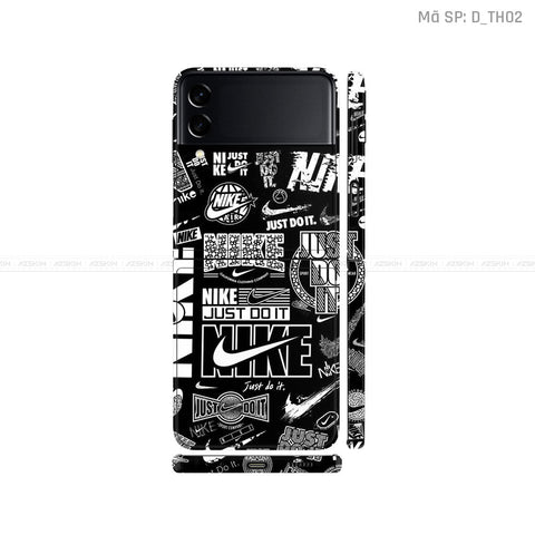 Dán Skin Galaxy Zflip3 Hình Pattern LV| D_TH02