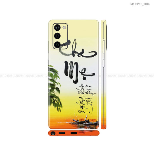 Dán Skin Galaxy Note 20 Series Hình Thư Pháp | D_TH02
