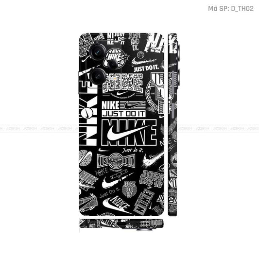 Dán Skin Xiaomi Redmi Note 12 Series Hình Thương Hiệu | D_TH02