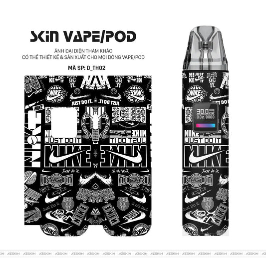 Dán Skin Pod Hình Thương Hiệu | D_TH02