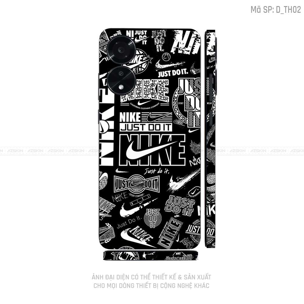 Miếng Dán Skin Điện Thoại OPPO A Series Hình Thương Hiệu | D_TH02
