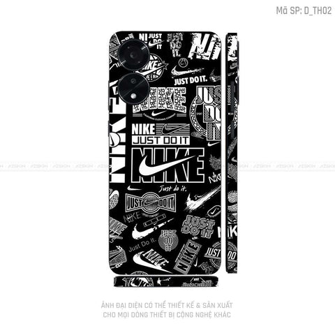 Miếng Dán Skin Điện Thoại OPPO A Series Hình Thương Hiệu | D_TH02