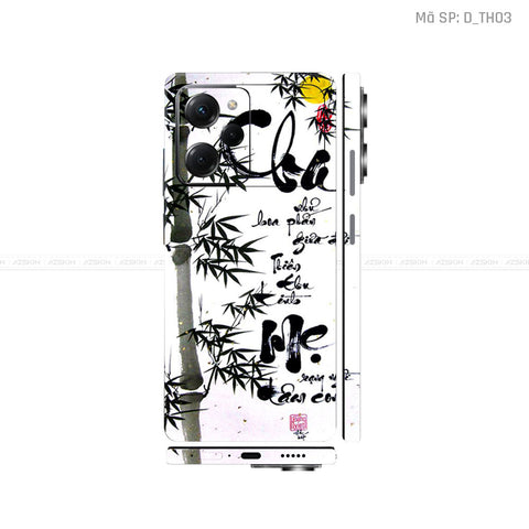 Dán Skin POCO Series Hình Thư Pháp | D_TH03