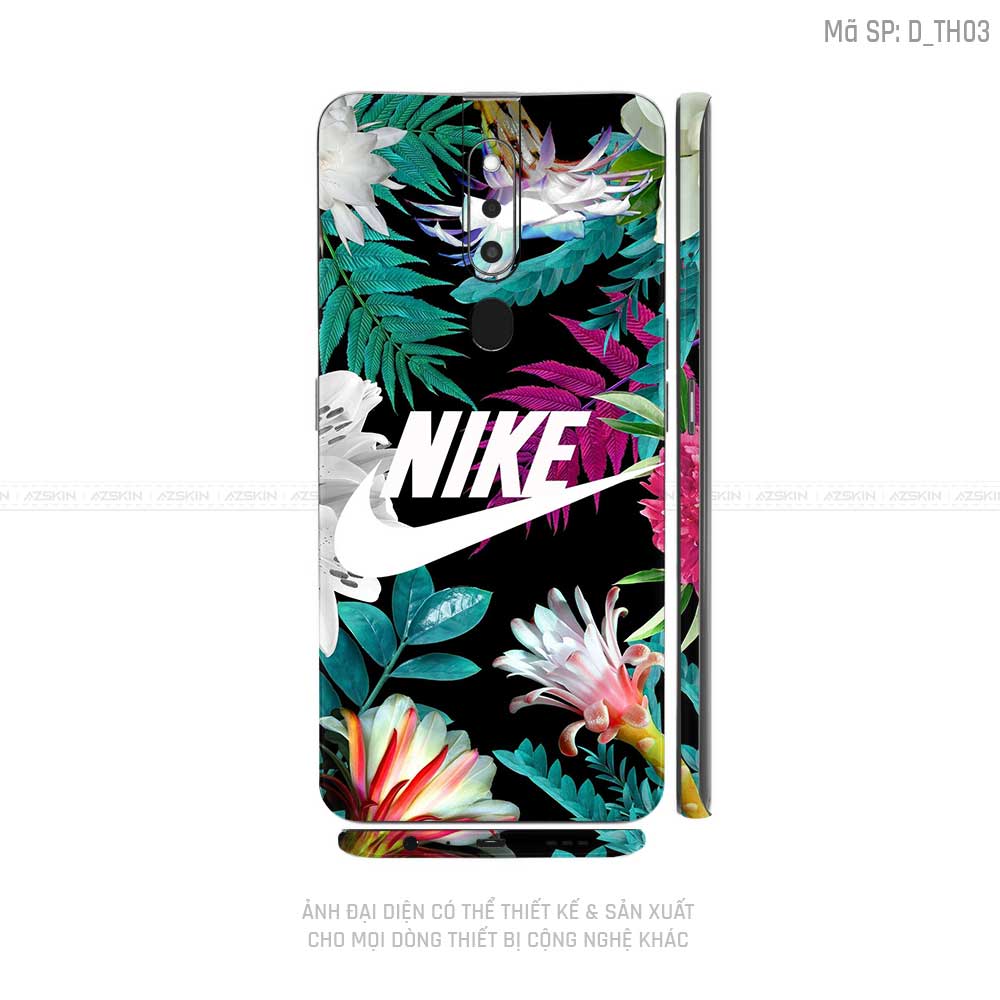 Miếng Dán Skin Điện Thoại OPPO F Series Hình Thương Hiệu | D_TH03