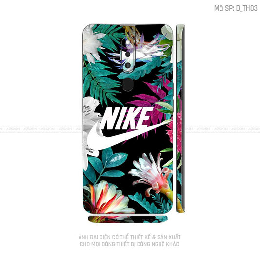 Miếng Dán Skin Điện Thoại OPPO F Series Hình Thương Hiệu | D_TH03