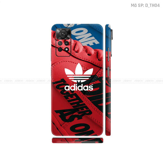 Dán Skin Xiaomi Redmi Note 11 Series Hình Thương Hiệu | D_TH04