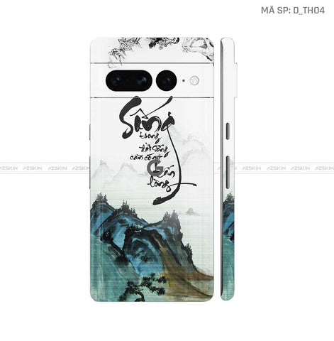 Dán Skin Google Pixel 8 Series Hình Thư Pháp | D_TH04